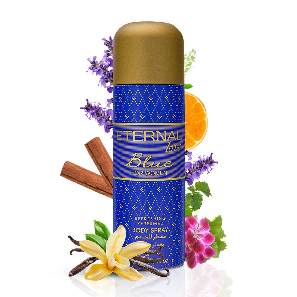 ETERNAL LOVE BODY SPRAY 200ML BLUE WOMEN