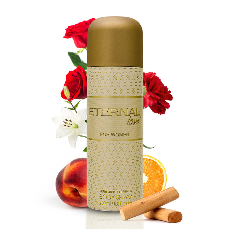 ETERNAL LOVE BODY SPRAY 200ML FOR WOMEN