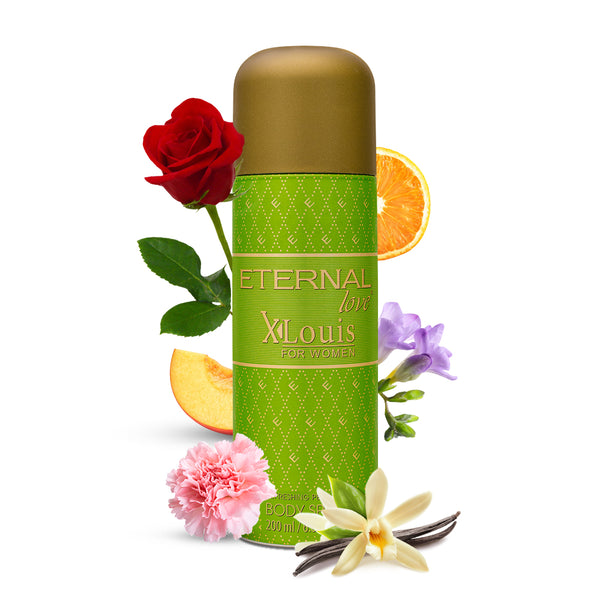 ETERNAL LOVE BODY SPRAY 200ML X-LOUIS WOMEN