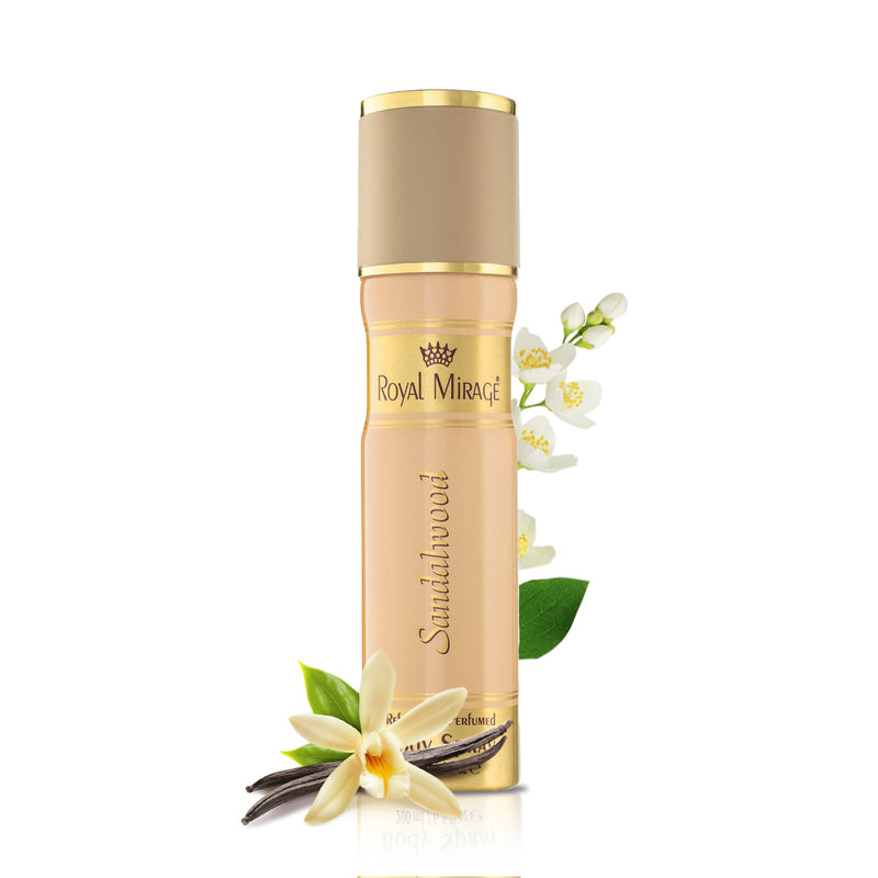 ROYAL MIRAGE BODY SPRAY 200ML SANDALWOOD
