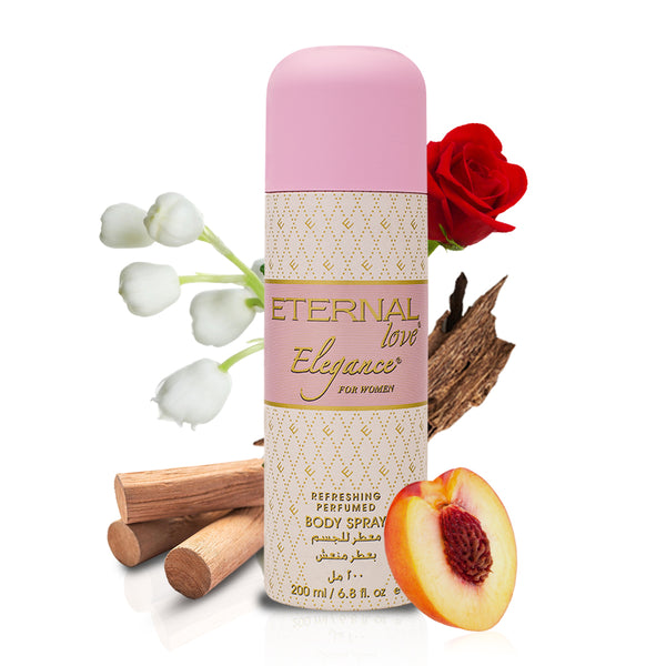 ETERNAL LOVE BODY SPRAY 200ML ELEGANCE WOMEN