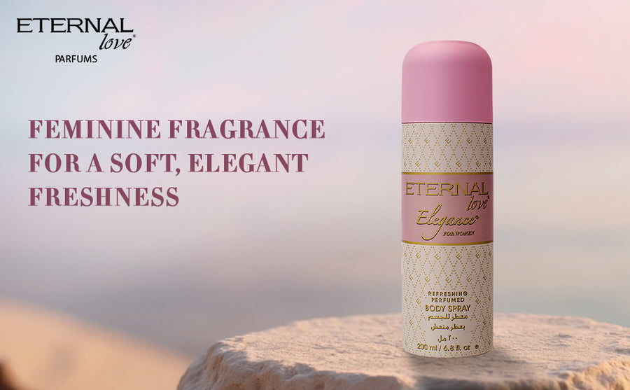 ETERNAL LOVE BODY SPRAY 200ML ELEGANCE WOMEN - A+ Image 1