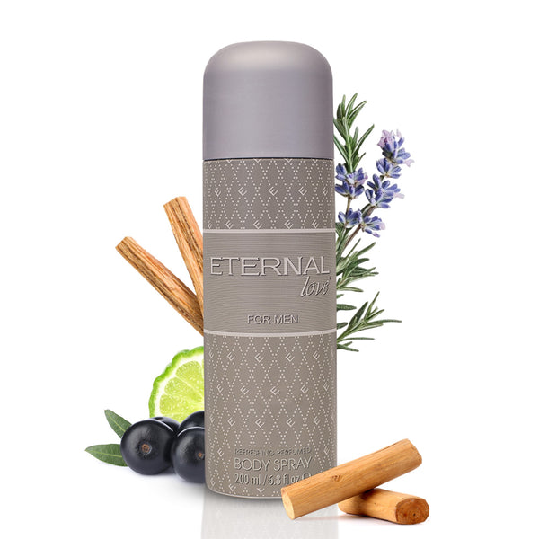 ETERNAL LOVE BODY SPRAY 200ML FOR MEN