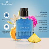 ROYAL MIRAGE AFTERSHAVE 100ML COOL BLUE - Image 2
