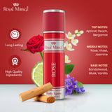 ROYAL MIRAGE BODY SPRAY 200ML ROSE - Image 2