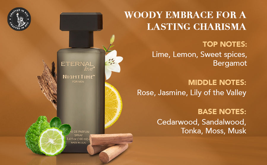 ETERNAL LOVE EDP 100ML NIGHT TIME MEN - A+ Image 2