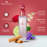 ROYAL MIRAGE EDT 100ML ROSE - Image 2