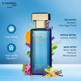 ETERNAL LOVE EDP 100ML BLUE WOMEN - Image 2