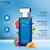 ETERNAL LOVE EDP 100ML BLUE MEN - Image 2