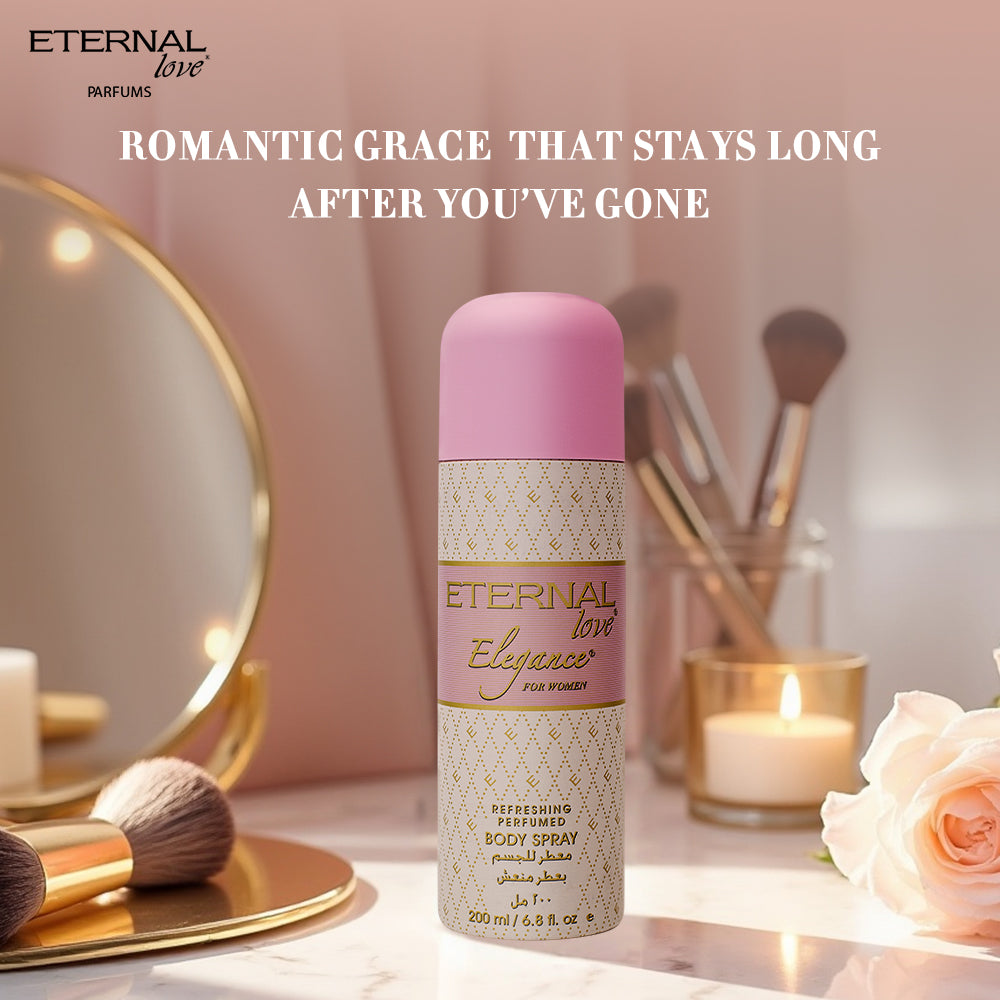 ETERNAL LOVE BODY SPRAY 200ML ELEGANCE WOMEN
