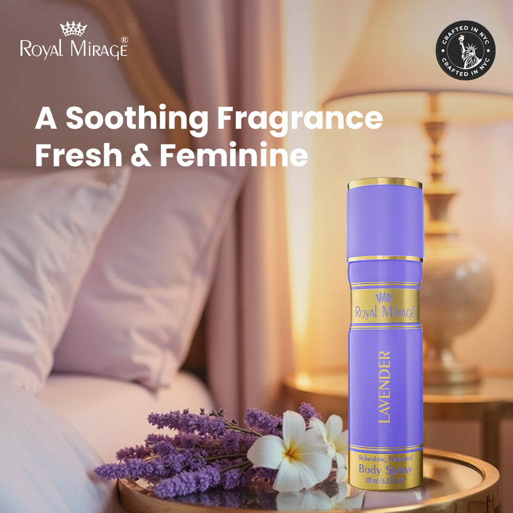 ROYAL MIRAGE TALC 250GM LAVENDER