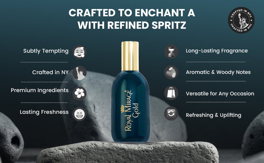 ROYAL MIRAGE EDC 120ML GOLD - A+ Image 3