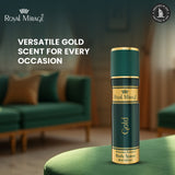 ROYAL MIRAGE BODY SPRAY 200ML GOLD - Image 3