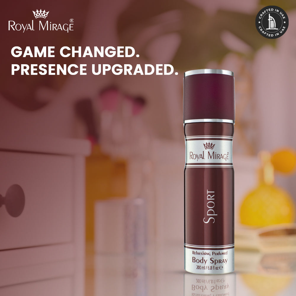 Royal Mirage Classics Sport Body Spray Unisex 200ml