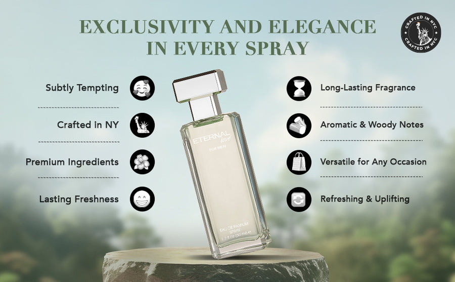 ETERNAL LOVE EDP 50ML FOR MEN - A+ Image 4