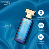 ETERNAL LOVE EDP 50ML BLUE FOR WOMEN - Image 4