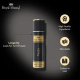 ROYAL MIRAGE BODY SPRAY 200ML NIGHT - Image 4