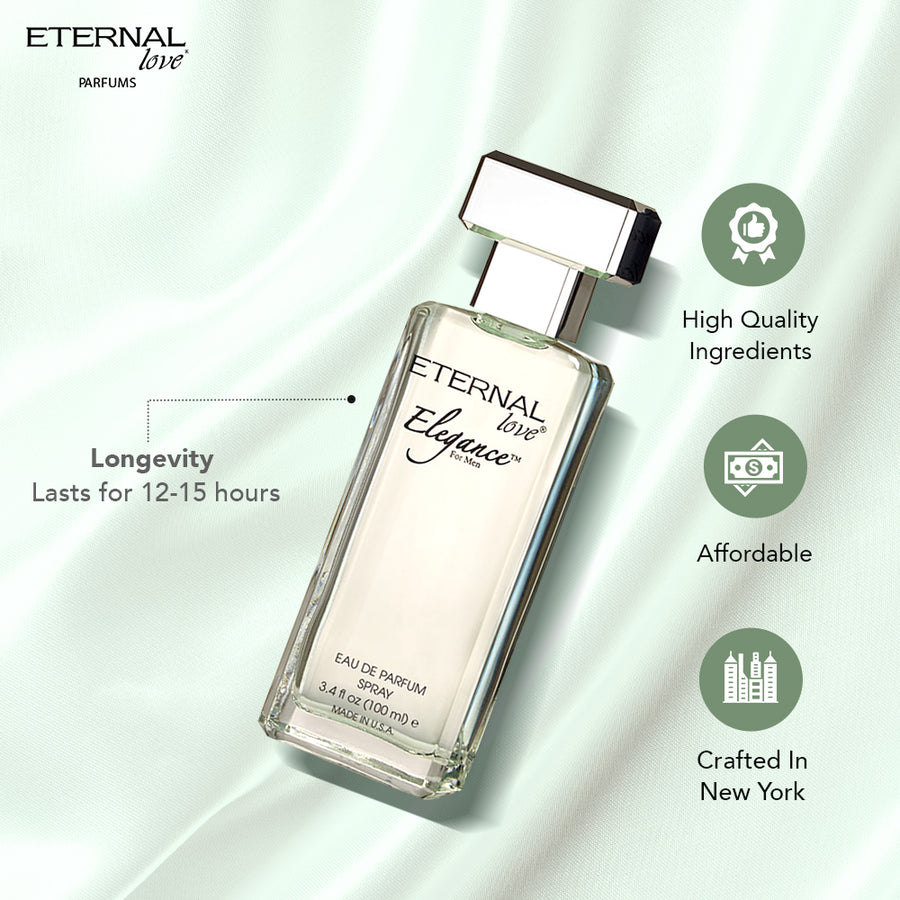 ETERNAL LOVE EDP 100ML ELEGANCE MEN - A+ Image 4