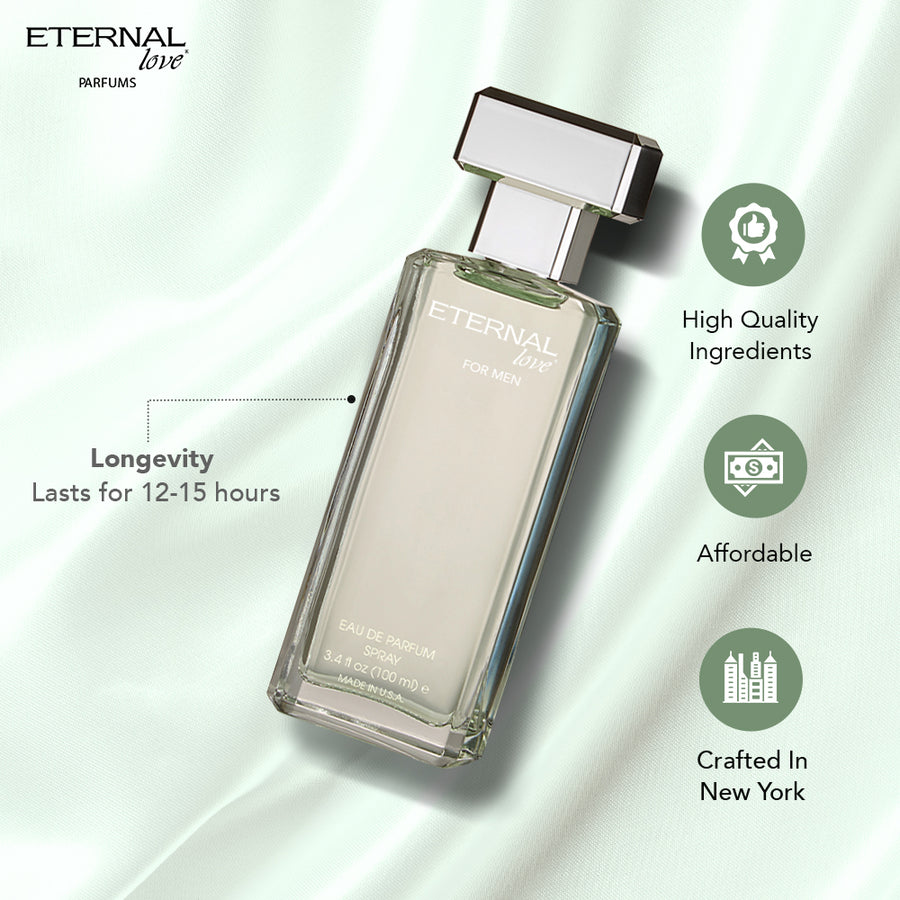 ETERNAL LOVE EDP 100ML FOR MEN - A+ Image 4