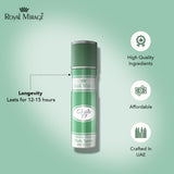 ROYAL MIRAGE BODY SPRAY 200ML CLUB 77 - Image 4