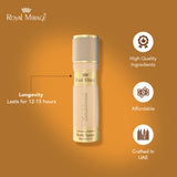 ROYAL MIRAGE BODY SPRAY 200ML SANDALWOOD - Image 4
