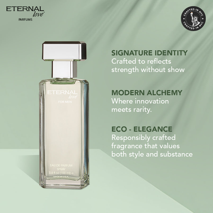 ETERNAL LOVE EDP 100ML FOR MEN - A+ Image 5