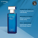 ETERNAL LOVE EDP 100ML BLUE MEN - Image 5