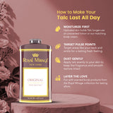 ROYAL MIRAGE TALC 250GM ORIGINAL - Image 6