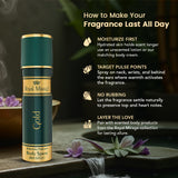 ROYAL MIRAGE BODY SPRAY 200ML GOLD - Image 6