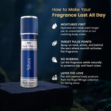 ROYAL MIRAGE BODY SPRAY 200ML SILVER - Image 6