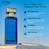 ETERNAL LOVE EDP 100ML BLUE WOMEN - Image 6