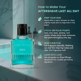 ROYAL MIRAGE AFTERSHAVE 100ML AQUA - Image 6