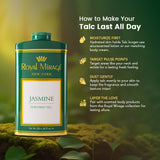 ROYAL MIRAGE TALC 250GM JASMINE - Image 6