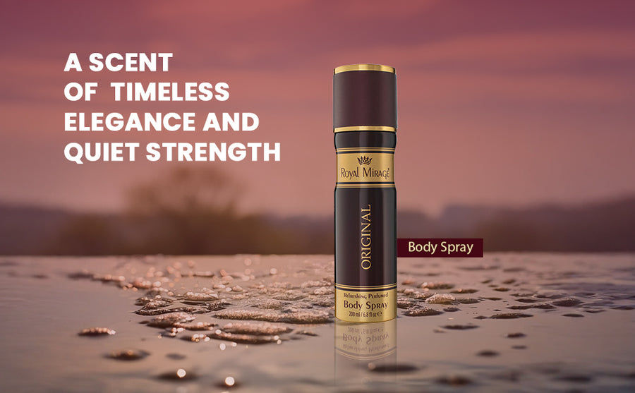 ROYAL MIRAGE BODY SPRAY 200ML ORIGINAL - A+ Image 1