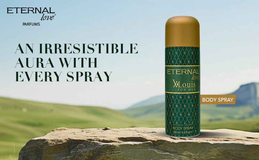 ETERNAL LOVE BODY SPRAY 200ML X-LOUIS MEN - A+ Image 1