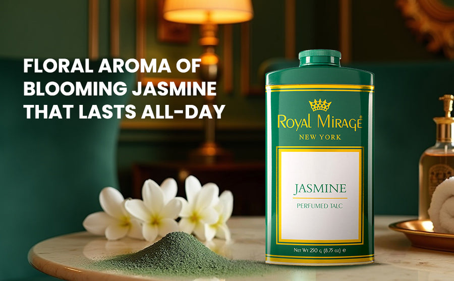 ROYAL MIRAGE TALC 250GM JASMINE - A+ Image 1