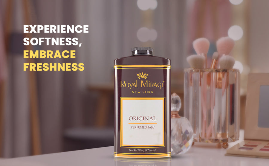ROYAL MIRAGE TALC 250GM ORIGINAL - A+ Image 1