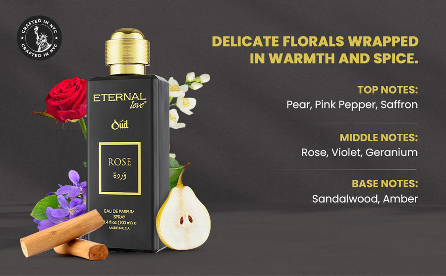 ETERNAL LOVE EDP 100ML OUD ROSE - A+ Image 2