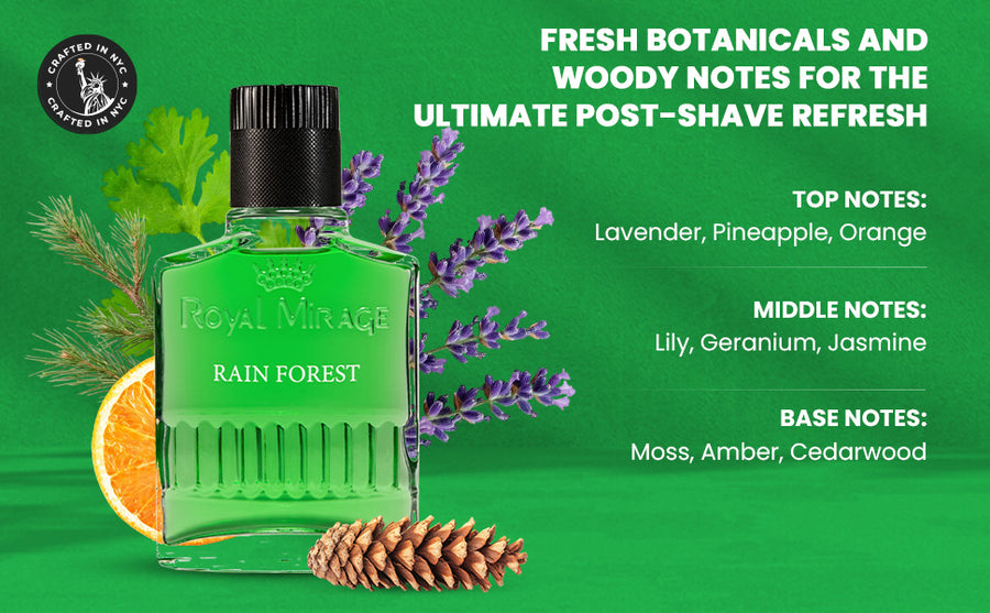 ROYAL MIRAGE AFTERSHAVE 100ML RAIN FOREST - A+ Image 2