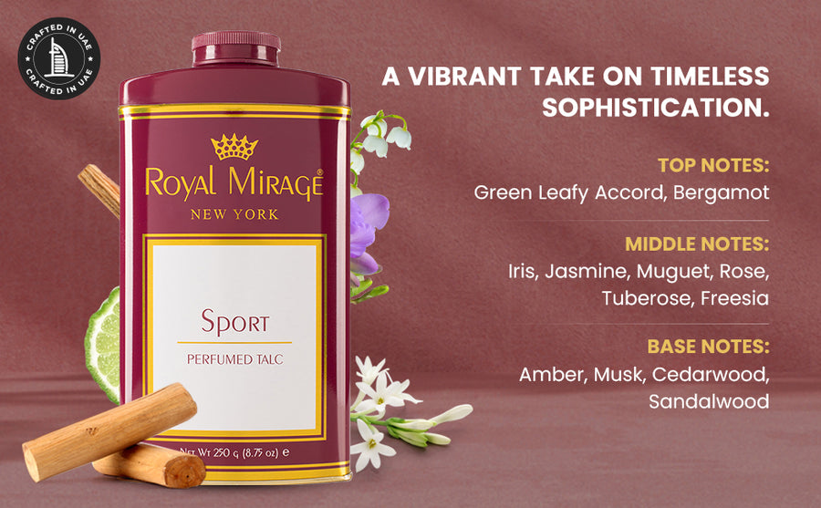 ROYAL MIRAGE TALC 250GM SPORT - A+ Image 2