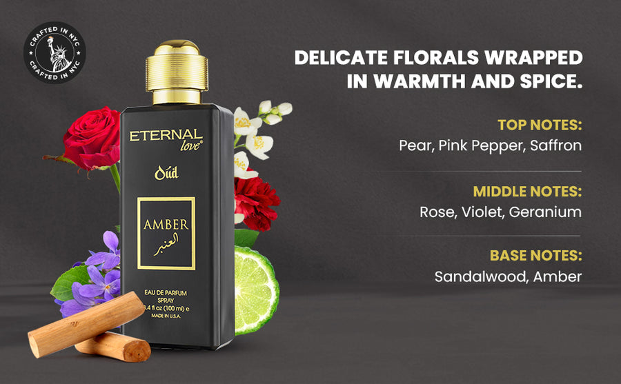 ETERNAL LOVE EDP 100ML OUD AMBER - A+ Image 2