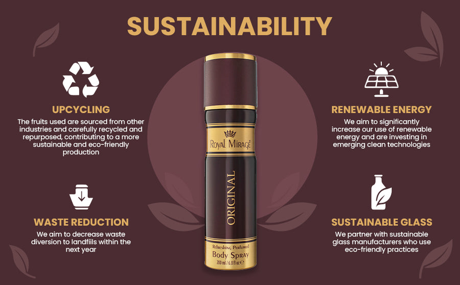 ROYAL MIRAGE BODY SPRAY 200ML ORIGINAL - A+ Image 2