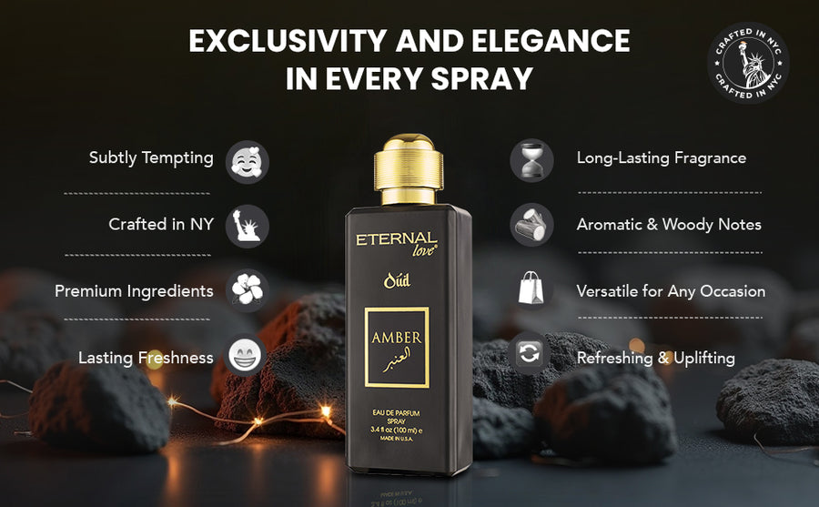 ETERNAL LOVE EDP 100ML OUD AMBER - A+ Image 5
