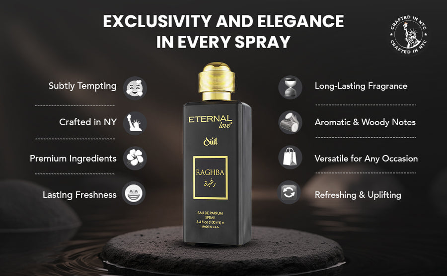 ETERNAL LOVE EDP 100ML OUD RAGHBA - A+ Image 4