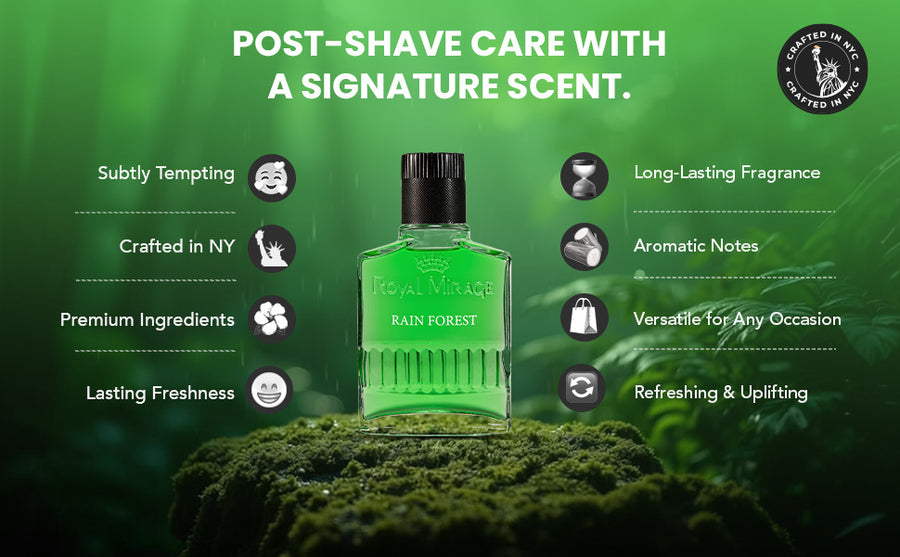 ROYAL MIRAGE AFTERSHAVE 100ML RAIN FOREST - A+ Image 4