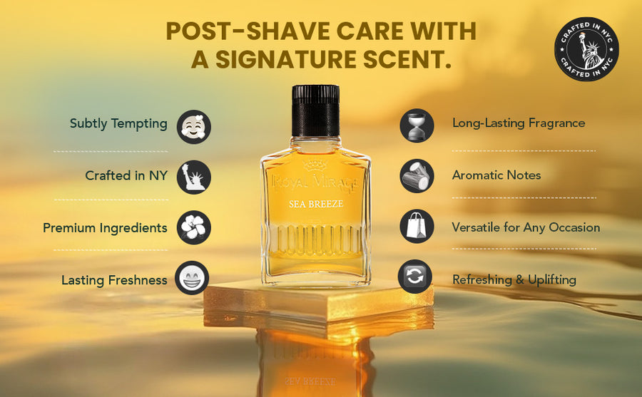 ROYAL MIRAGE AFTERSHAVE 100ML SEA BREEZE - A+ Image 4