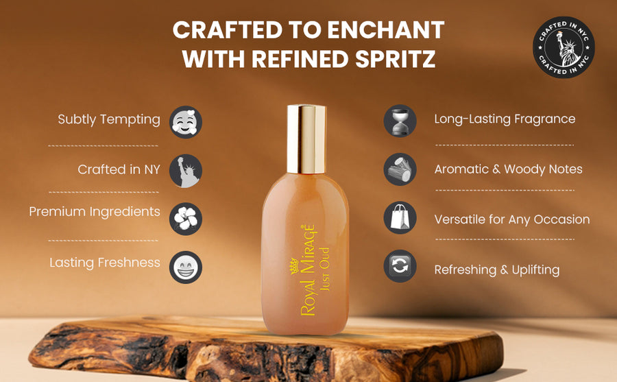 ROYAL MIRAGE EDC 120ML JUST OUD - A+ Image 4