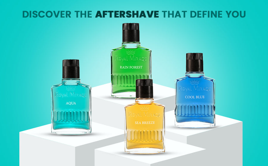 ROYAL MIRAGE AFTERSHAVE 100ML AQUA - A+ Image 5