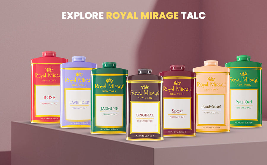 ROYAL MIRAGE TALC 250GM ORIGINAL - A+ Image 5