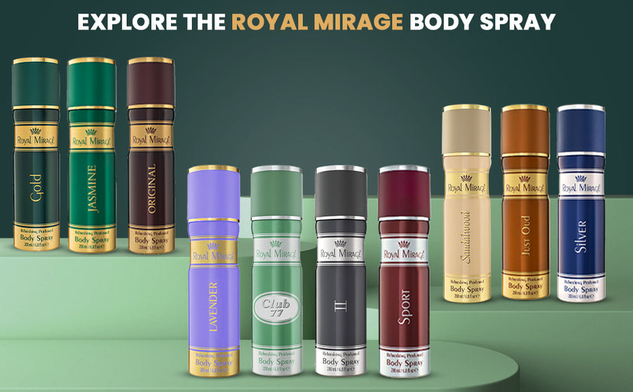ROYAL MIRAGE BODY SPRAY 200ML GOLD - A+ Image 5